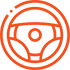 steering wheel icon